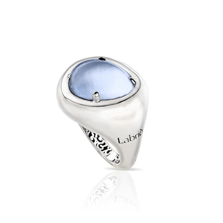 Anello Con Madreperla Naturale In Oro 18 kt Labriò Gioielli