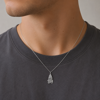 Collana Guardia di Finanza in Argento 925%