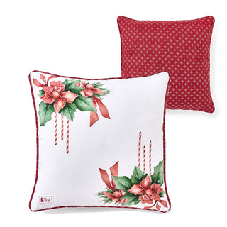 Cuscino Double Face "Storia di Natale" Nuvole di Stoffa 40x40 cm.