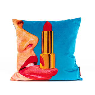 Cuscino Tongue "Toiletpaper Home" Seletti