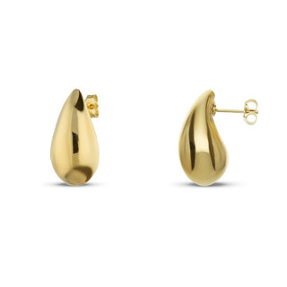 Orecchini A Goccia Elettroformata Oro Giallo 18 kt.