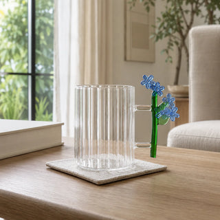 Mug Ottica Fiore Azzurro "Botanica" Ichendorf Milano