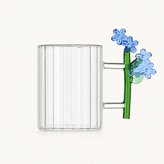 Mug Ottica Fiore Azzurro "Botanica" Ichendorf Milano