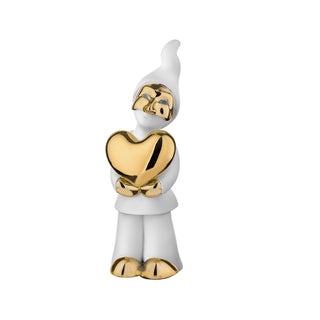 Scultura Pulcinella I Vulcanici Bongelli Preziosi h.15 cm.