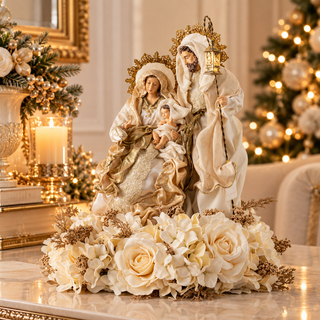 Natività "Sacro Incanto" Fiori di Lena h.50 cm.