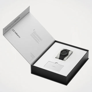 Orologio Cronografo Charcoal Black "Polychrono " D1 Milano