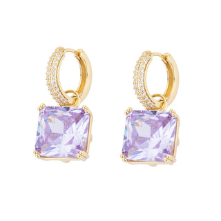Orecchini Carrè Jolie "Crystal Bloom" Barbieri Creazioni