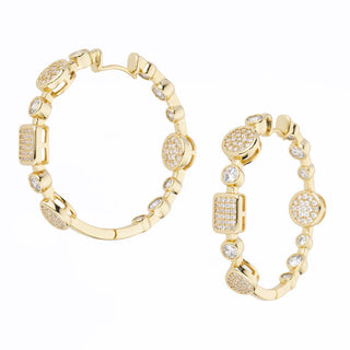 Orecchini Lumen Creola "Contemporary Jewels Classy" Barbieri Creazioni