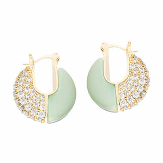 Orecchini Halfmoon Bicolor "Contemporary Jewels Evolution" Barbieri Creazioni