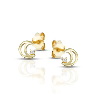 Orecchini Baby Twinki Luna L’Or 9 Carati