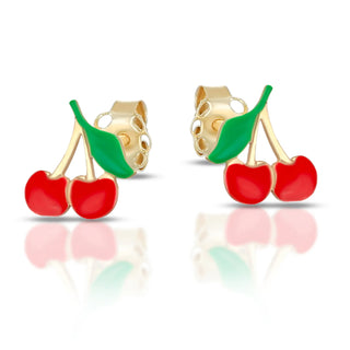 Orecchini Ciliegia Dana L’Or 9 Carati