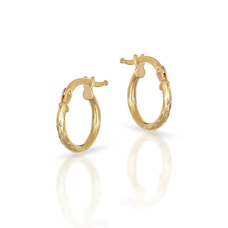 Orecchini a Cerchio Dana L’Or 9 Carati