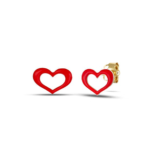 Orecchini Cuore Dana L’Or 9 Carati