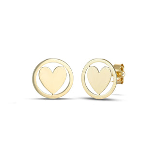Orecchini Cuore Dana L’Or 9 Carati