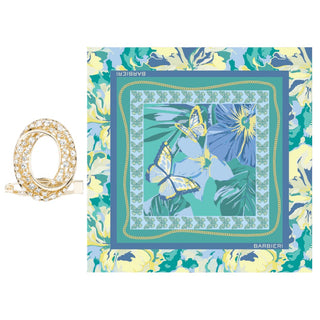 Set Ferma Carrè+Foulard Barbieri Creazioni