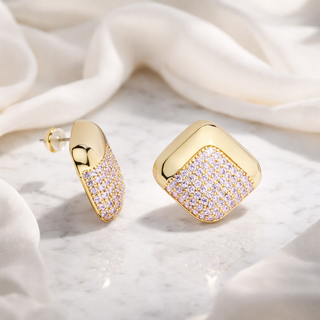Orecchini Flat Pyramid "Contemporary Jewels Classy" Barbieri Creazioni