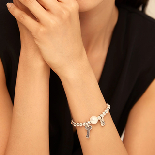 Bracciale Elastico con Perla Unode50