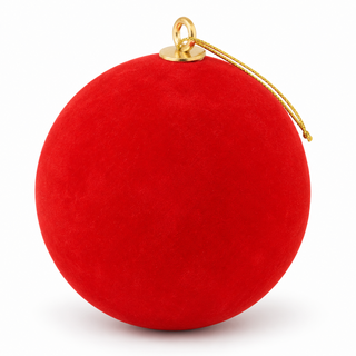 Set 2 pz in Velluto Rosso h.20 cm.