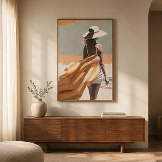 Quadro con Cornice L'Oca Nera 80x120 cm.