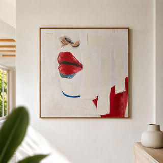 Quadro con Cornice L'Oca Nera 100x100 cm.