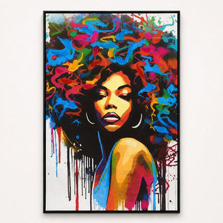 Quadro con Cornice L'Oca Nera 80x120 cm.