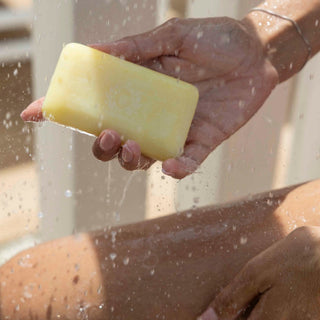 Bomboniera Sapone Corpo Buongirono Positano Lemon Basil & Mandarin Casa Amalfi 150 gr.