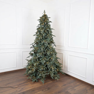 Albero di Natale Pino Saint Moritz 3000 MiniLed Fiori di Lena - h.180 cm.