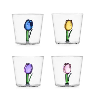 Set 4 Tumbler Tulipano "Botanica" Ichendorf Milano