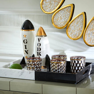 Set 4 Bicchieri "Versailles" Jonathan Adler
