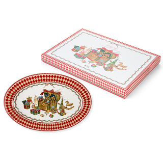 Vassoio "Vintage Toys" Nuvole di Stoffa 35x23.5 cm.
