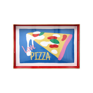 Vassoio Rettangolare Pizza "Summer Time" Andrea Fontebasso 40x26 cm.