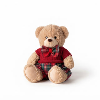 Teddy Orsetto "Emozioni di Natale" Fiori di Lena