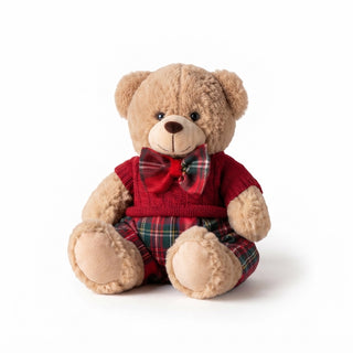Teddy Orsetto "Emozioni di Natale" Fiori di Lena