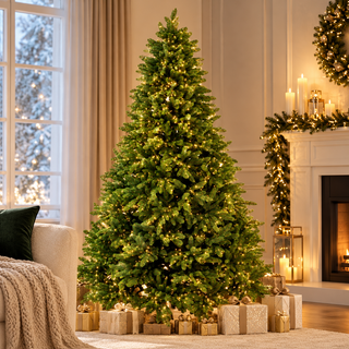 Albero di Natale Pino Premium 3900 Led Sara's Idea h.210 cm.