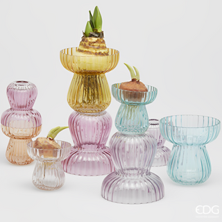 Vaso Righe EDG h. 15,5 cm.