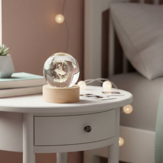 Bomboniera Lampada Led Ballerina Yvonne Gontier ø 6 cm.