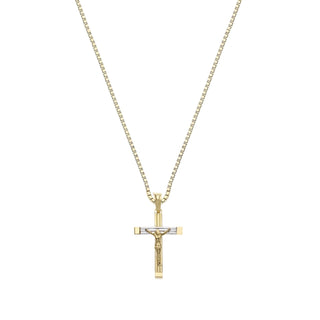 Collana Croce in Oro 18kt.