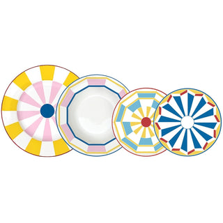 Servizio di Piatti 37 pz. "Geocromia" Easy Life