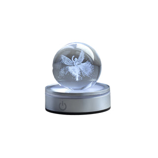 Bomboniera Sfera Cristallo Ballerina Crystal Planet Hervit