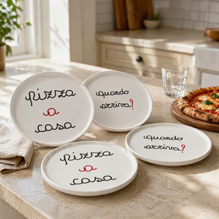 Set 4 Piatti Pizza Simple Day 31.5 cm.