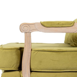 Sillon-butaca-diseno-clasico-con-reposabrazos-madera-con-tallas-y-terciopelo-verde-6