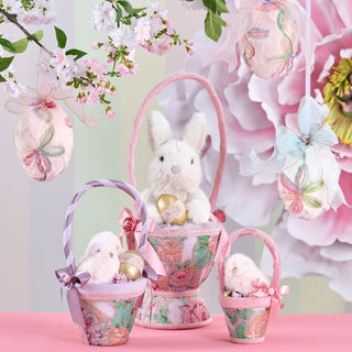 Decoro Cesto Pulcini EDG h.35 cm.