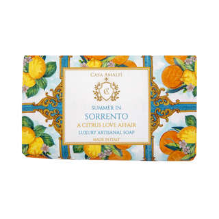 Bomboniera Sapone Corpo Summer in Sorrento A Citrus Love Affair Casa Amalfi 150 gr.