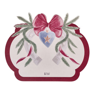 Set 4 Tovagliette "La Giostra di Amelie" Nuvole di Stoffa 45x37 cm.