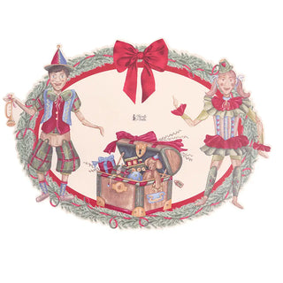 Set 4 Tovagliette "Vintage Toys" Nuvole di Stoffa 50.3x37.6 cm.