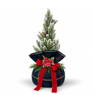 Alberello di Natale "Emozioni di Natale" Fiori di Lena h.40 cm.