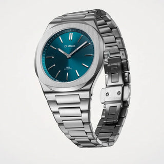 Orologio Solo Tempo Groovy Green"Ultra Thin Bracelet" D1 Milano
