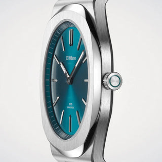 Orologio Solo Tempo Groovy Green"Ultra Thin Bracelet" D1 Milano