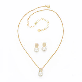 Set Collana+Orecchini Carrè "Contemporary Jewels Classy" Barbieri Creazioni