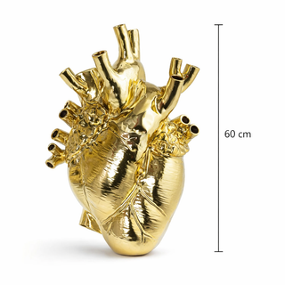 Vaso "Love in Bloom Gold" Seletti h.60 cm.